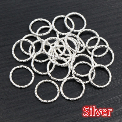 50-100 tk/partii 8 10 15 18 20 mm 5-värvilised hüpperõngad Ümmargused keerutatud poolrõngad Ühendused isetehtud ehete jaoks.