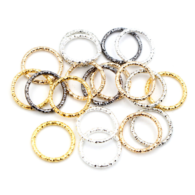 50-100 tk/partii 8 10 15 18 20 mm 5-värvilised hüpperõngad Ümmargused keerutatud poolrõngad Ühendused isetehtud ehete jaoks.