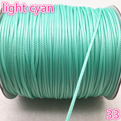 10 metrų / partijoje 1 mm 1,5 mm vaškuotos medvilnės virvelė vaškuota sriegio virvelė virvelė, karoliai, virvės, karoliukai papuošalams gaminti.