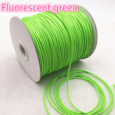 10 metrų / partijoje 1 mm 1,5 mm vaškuotos medvilnės virvelė vaškuota sriegio virvelė virvelė, karoliai, virvės, karoliukai papuošalams gaminti.