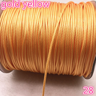 10 metrų / partijoje 1 mm 1,5 mm vaškuotos medvilnės virvelė vaškuota sriegio virvelė virvelė, karoliai, virvės, karoliukai papuošalams gaminti.