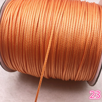 10 metrų / partijoje 1 mm 1,5 mm vaškuotos medvilnės virvelė vaškuota sriegio virvelė virvelė, karoliai, virvės, karoliukai papuošalams gaminti.