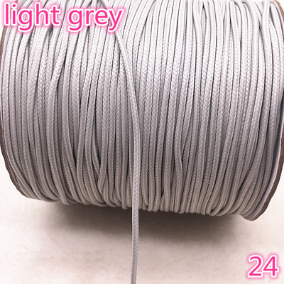 10 metrų / partijoje 1 mm 1,5 mm vaškuotos medvilnės virvelė vaškuota sriegio virvelė virvelė, karoliai, virvės, karoliukai papuošalams gaminti.