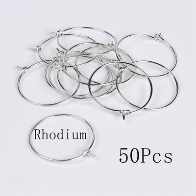 20-50 tk/partii roostevabast terasest raudrõngad kõrvarõngad ringikujulised kõrvatraadi leiud Juhtmed tarvikud isetegemise ehete valmistamise tarvikud