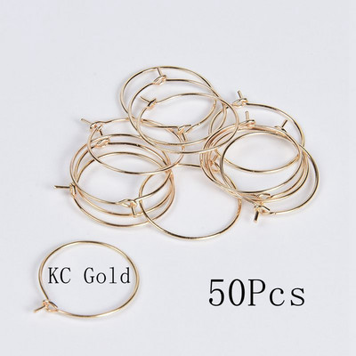 20-50 tk/partii roostevabast terasest raudrõngad kõrvarõngad ringikujulised kõrvatraadi leiud Juhtmed tarvikud isetegemise ehete valmistamise tarvikud