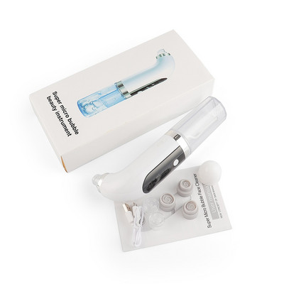 Nano Bubble Pore Cleaner Mitesszer eltávolító Vákuumos arcbőrápoló szívás fekete folt pattanás eltávolító arc mélytisztító készülék