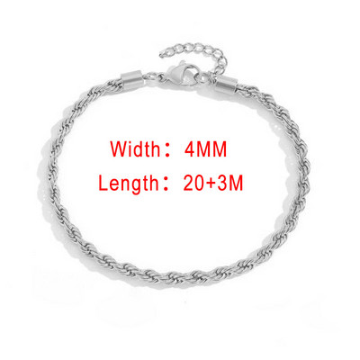 Blade Snake keti jalavõru naistele laius 3/4/5 mm kullavärvi jalakäevõru jalal Roostevabast terasest kett Rannatarvikud Ehted