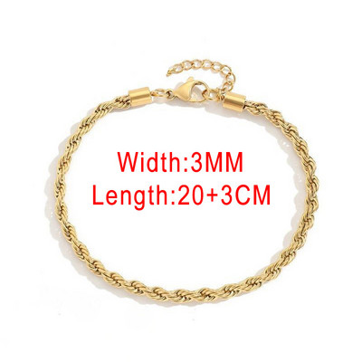 Blade Snake keti jalavõru naistele laius 3/4/5 mm kullavärvi jalakäevõru jalal Roostevabast terasest kett Rannatarvikud Ehted