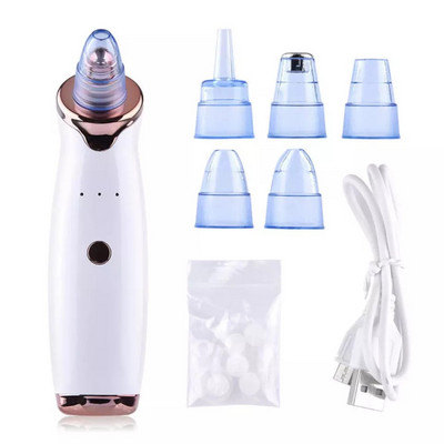 Facial Remover Electric Acne Cleaner Blackhead Black Point Vacuum Cleaner Εργαλείο καθαρισμού πόρων μαύρων κηλίδων Μηχάνημα καθαρισμού πόρων