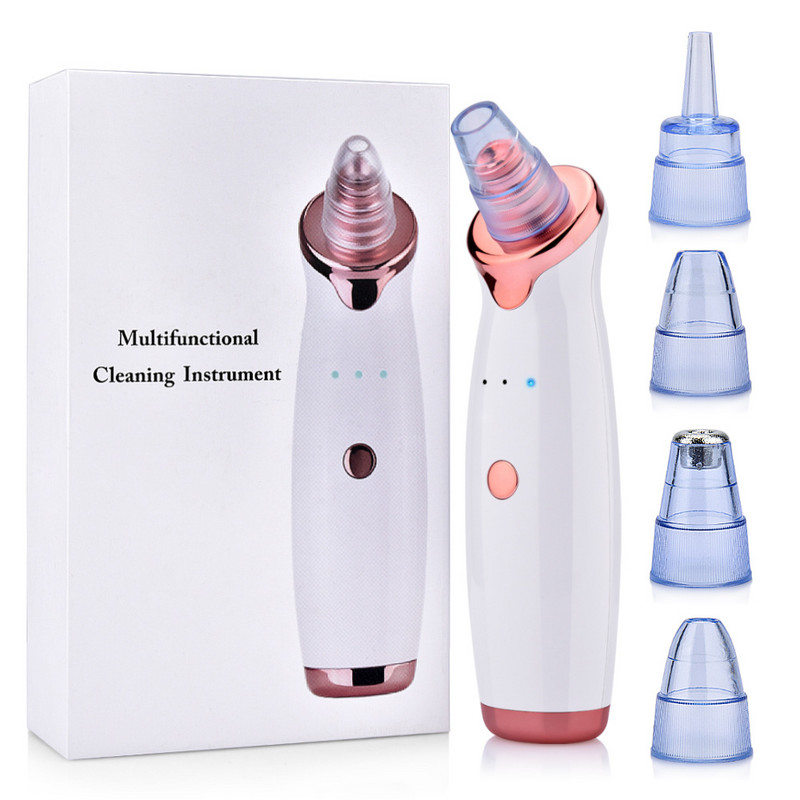 Facial Remover Electric Acne Cleaner Blackhead Black Point Vacuum Cleaner Εργαλείο καθαρισμού πόρων μαύρων κηλίδων Μηχάνημα καθαρισμού πόρων