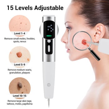 9/15 Level Laser Pointer Plasma Skin Tag Remover Fockle Black Dot Tattoo Αφαίρεση προσώπου Εργαλεία καθαρισμού προσώπου Recharge Περιποίηση δέρματος