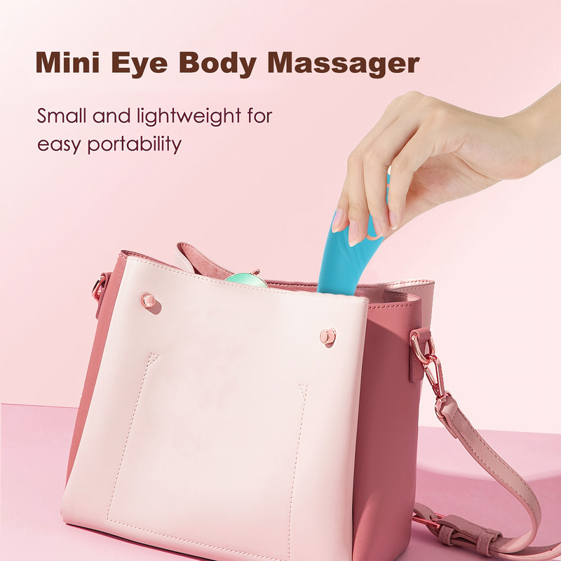 Φορητό ηλεκτρικό ραβδί μασάζ ματιών & προσώπου φορητό μασάζ προσώπου για δόνηση προσώπου για πρησμένα μάτια, απαλές ρυτίδες χειλιών