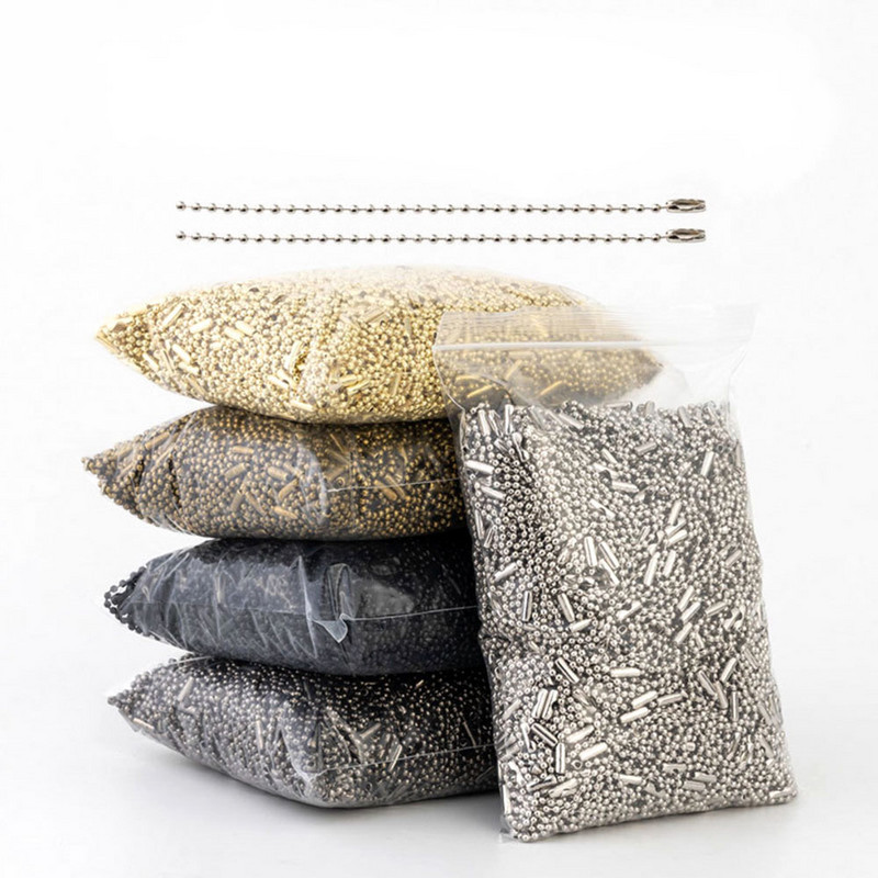 50 buc./lot 10/12/15 cm 2,4 mm lanț de mărgele pentru lanțuri de mărgele se potrivește pentru breloc/breloc/păpuși/etichetă conector pentru etichetă de mână bijuterii DIY