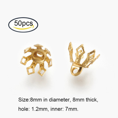 NBEADS 5-100 TK messingist ripatsiga kuusnurkne helmekork, plaatina kaelakee kõrvarõngad, DIY ehete valmistamise komponentide tarvikud