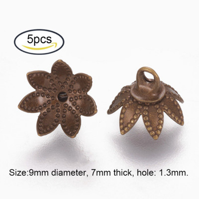 NBEADS 5-100 TK messingist ripatsiga kuusnurkne helmekork, plaatina kaelakee kõrvarõngad, DIY ehete valmistamise komponentide tarvikud