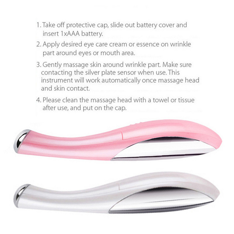 Μασάζ ματιών Eye Lift Beauty Mini Electric μασάζ Στυλό Αφαίρεση Μαύρων Κύκλων Αντιγηραντικό Αντιρυτιδικό λεπτό πρόσωπο Γυναικείο Εργαλείο περιποίησης ματιών