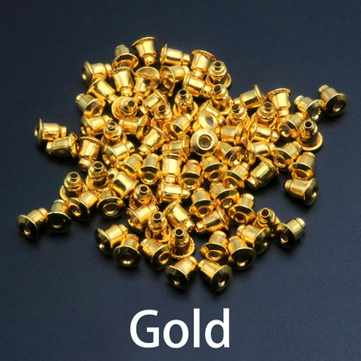 10/50/100tk Kõrvarõngahoidjad Korgid Pehme mutter Silikoonkummist kõrvarõnga seljatoed Metallist kõrvatroppide tarvikud ehete jaoks isetegemise tarvikud