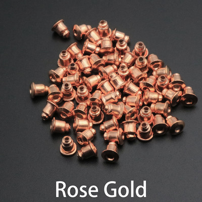 10/50/100tk Kõrvarõngahoidjad Korgid Pehme mutter Silikoonkummist kõrvarõnga seljatoed Metallist kõrvatroppide tarvikud ehete jaoks isetegemise tarvikud