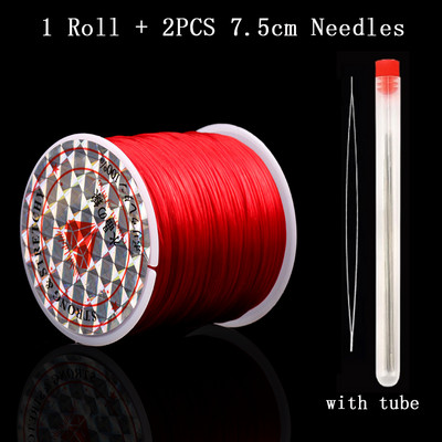 40M 0,7mm Κλωστή κοσμήματος Stretch Ελαστικές χάντρες Κορδόνι Κρυστάλλινο νήμα κορδόνι για κατασκευή κοσμημάτων Βραχιόλια με χάντρες DIY Σχοινί