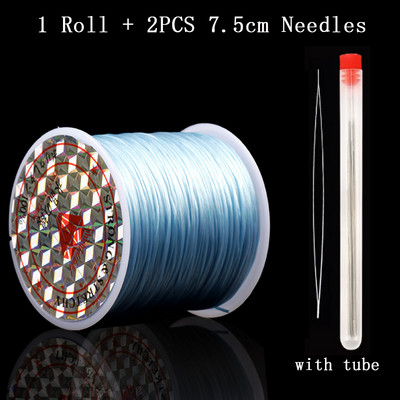 40M 0,7mm Κλωστή κοσμήματος Stretch Ελαστικές χάντρες Κορδόνι Κρυστάλλινο νήμα κορδόνι για κατασκευή κοσμημάτων Βραχιόλια με χάντρες DIY Σχοινί