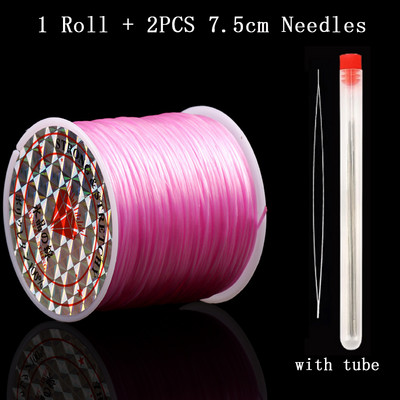 40M 0,7mm Κλωστή κοσμήματος Stretch Ελαστικές χάντρες Κορδόνι Κρυστάλλινο νήμα κορδόνι για κατασκευή κοσμημάτων Βραχιόλια με χάντρες DIY Σχοινί