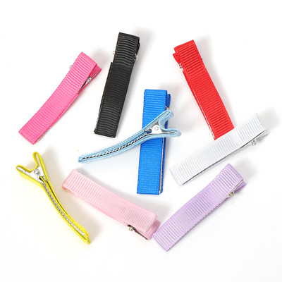 20 de bucăți de bază pentru ac de păr din țesătură colorată, 3,5 cm și 5 cm, setări de cleme de păr, realizate manual pentru fete, ace accesorii pentru bijuterii