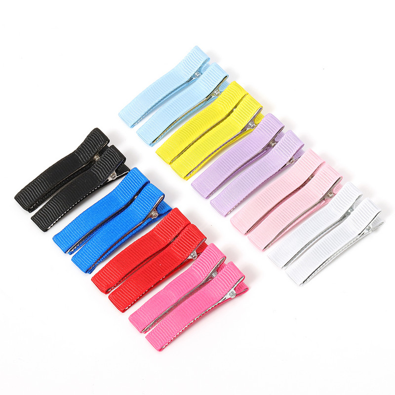 20 de bucăți de bază pentru ac de păr din țesătură colorată, 3,5 cm și 5 cm, setări de cleme de păr, realizate manual pentru fete, ace accesorii pentru bijuterii