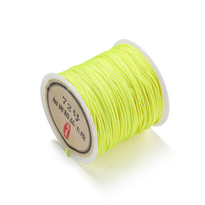 50M/rull 0,8mm nailonnööriga nöör Hiina sõlm makramee nööriga käevõru punutud nöör meisterdamiseks tuttide jaoks helmestega Shamballa string