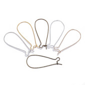 20/50 tk Prantsuse kõrvarõnga aasa rõngad Kõrva traat konks Ehted Leidmine DIY Kõrvarõngad Seaded Alus Aksessuaarid Tarvikud