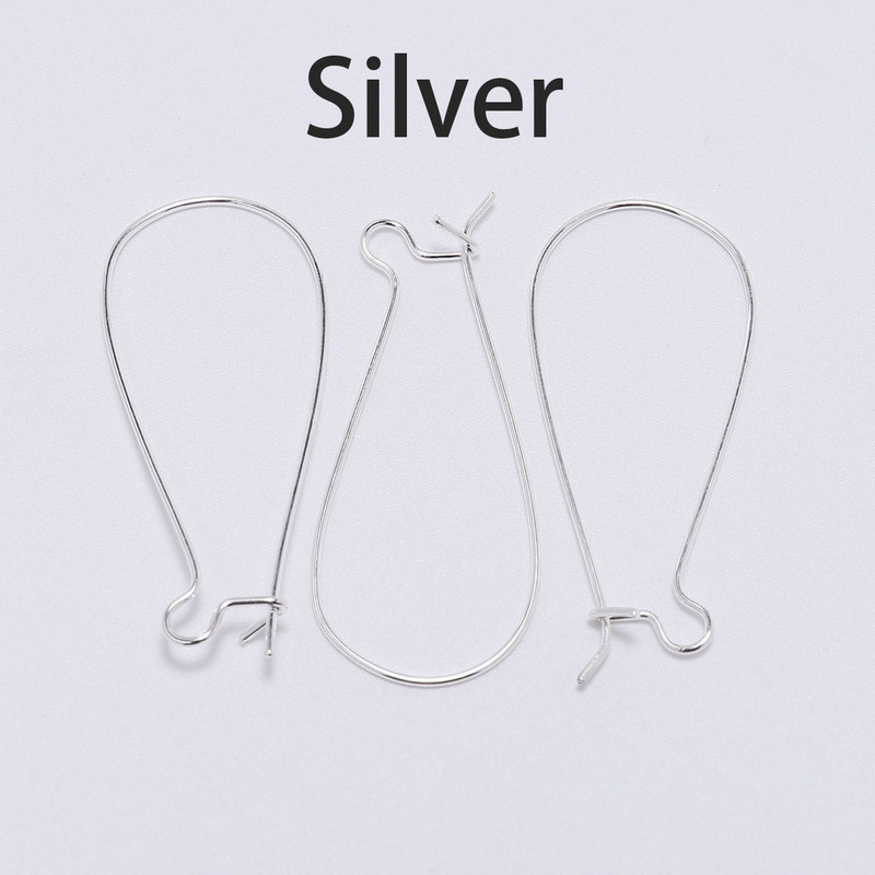 20/50 tk Prantsuse kõrvarõnga aasa rõngad Kõrva traat konks Ehted Leidmine DIY Kõrvarõngad Seaded Alus Aksessuaarid Tarvikud