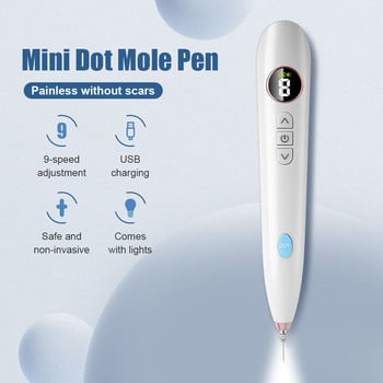 Skin Tag Remover Electric Plasma Pen Cleaner Pore Cleaner Mole Wart Tattoo φακίδες Αφαίρεση μαύρων κηλίδων για Face Beauty Περιποίηση δέρματος προσώπου