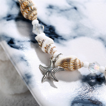 Modyle нова мода сребърен цвят морска звезда талисмани гривни глезени за жени бохемска лятна верига за крака бижута подаръци