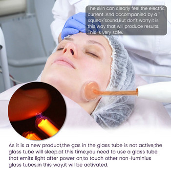 2021 Високочестотна машина за лице Електротерапевтична пръчка Стъклена тръба Устройство за стягане на кожата Козметични продукти Против бръчки Почистване на лицето