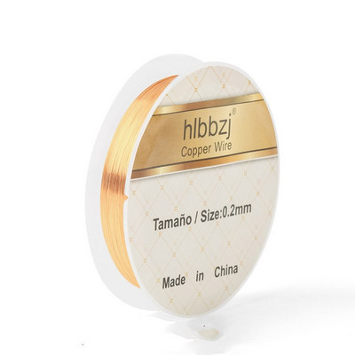 0,2-1 mm zlatno srebrna bakrena žica zadržavanje boje za izradu nakita Narukvica DIY naušnice Pribor Ručno izrađeni obrtnički dodaci