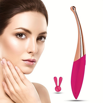 Baghetă de masaj personal pentru ochi Vibrații feței Masaj corporal pentru cearcănele Umflare a ochilor Buze linii fine Îngrijirea pielii Baghetă pentru față