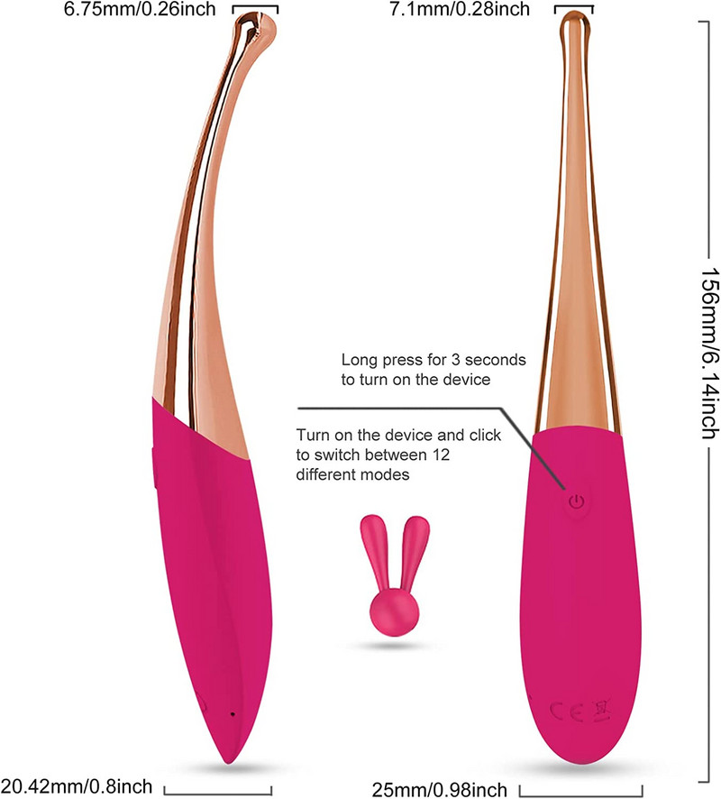 Baghetă de masaj personal pentru ochi Vibrații feței Masaj corporal pentru cearcănele Umflare a ochilor Buze linii fine Îngrijirea pielii Baghetă pentru față