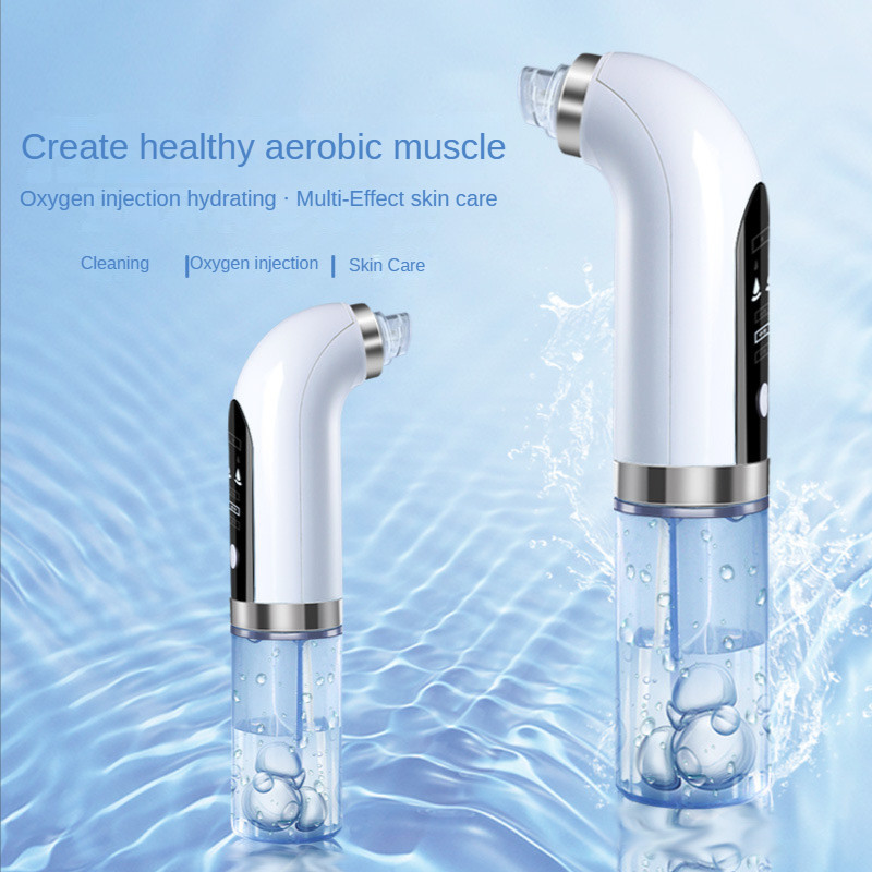 Kis buborékos szépségápolási műszer háztartási pórustisztító bevezető műszer elektromos oxigéntelenítő mitesszer műtárgy