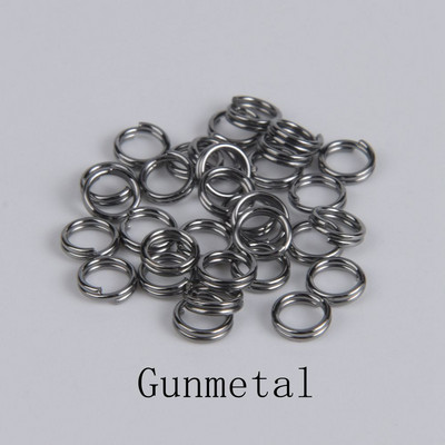 100-200 tk kahekordsed silmused avatud hüpperõngad isetehtud ehted leiud Aksessuaarid ring 2kihilised lõhestatud rõngad pistikud ehete valmistamiseks