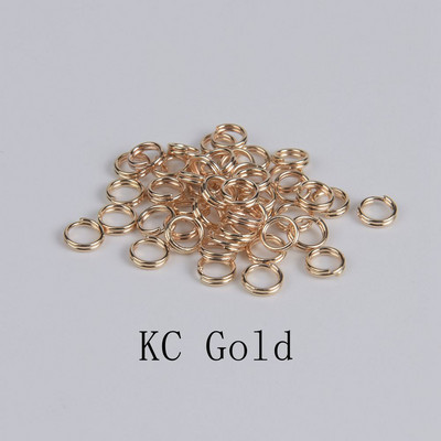 100-200 tk kahekordsed silmused avatud hüpperõngad isetehtud ehted leiud Aksessuaarid ring 2kihilised lõhestatud rõngad pistikud ehete valmistamiseks