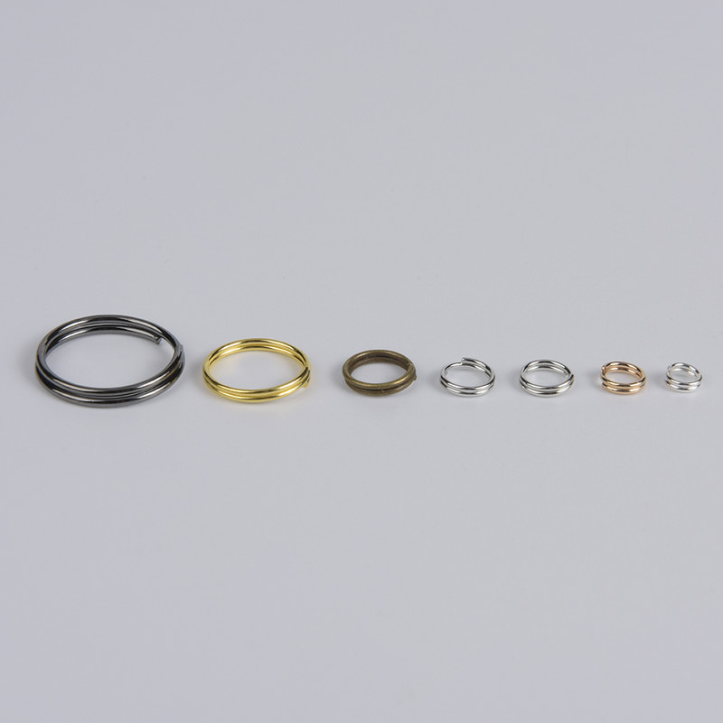 100-200 tk kahekordsed silmused avatud hüpperõngad isetehtud ehted leiud Aksessuaarid ring 2kihilised lõhestatud rõngad pistikud ehete valmistamiseks