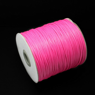 5-15 μέτρα 1 χιλιοστά 1,5 χιλιοστά 2 χιλιοστά κερωμένο βαμβακερό κορδόνι κερωμένο νήμα κορδόνι λουρί κολιέ Σχοινί για κοσμήματα κατασκευής DIY Beading βραχιόλι