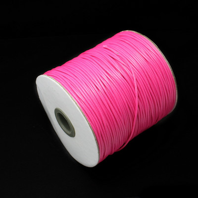 5-15 μέτρα 1 χιλιοστά 1,5 χιλιοστά 2 χιλιοστά κερωμένο βαμβακερό κορδόνι κερωμένο νήμα κορδόνι λουρί κολιέ Σχοινί για κοσμήματα κατασκευής DIY Beading βραχιόλι