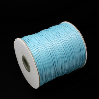 5-15 μέτρα 1 χιλιοστά 1,5 χιλιοστά 2 χιλιοστά κερωμένο βαμβακερό κορδόνι κερωμένο νήμα κορδόνι λουρί κολιέ Σχοινί για κοσμήματα κατασκευής DIY Beading βραχιόλι