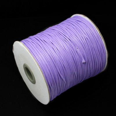 5-15 μέτρα 1 χιλιοστά 1,5 χιλιοστά 2 χιλιοστά κερωμένο βαμβακερό κορδόνι κερωμένο νήμα κορδόνι λουρί κολιέ Σχοινί για κοσμήματα κατασκευής DIY Beading βραχιόλι