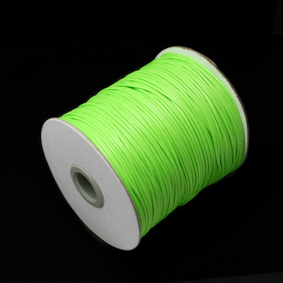 5-15 μέτρα 1 χιλιοστά 1,5 χιλιοστά 2 χιλιοστά κερωμένο βαμβακερό κορδόνι κερωμένο νήμα κορδόνι λουρί κολιέ Σχοινί για κοσμήματα κατασκευής DIY Beading βραχιόλι