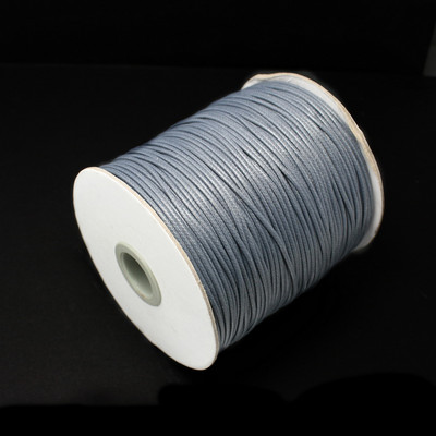 5-15 μέτρα 1 χιλιοστά 1,5 χιλιοστά 2 χιλιοστά κερωμένο βαμβακερό κορδόνι κερωμένο νήμα κορδόνι λουρί κολιέ Σχοινί για κοσμήματα κατασκευής DIY Beading βραχιόλι