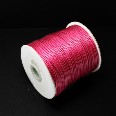 5-15 μέτρα 1 χιλιοστά 1,5 χιλιοστά 2 χιλιοστά κερωμένο βαμβακερό κορδόνι κερωμένο νήμα κορδόνι λουρί κολιέ Σχοινί για κοσμήματα κατασκευής DIY Beading βραχιόλι