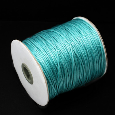 5-15 μέτρα 1 χιλιοστά 1,5 χιλιοστά 2 χιλιοστά κερωμένο βαμβακερό κορδόνι κερωμένο νήμα κορδόνι λουρί κολιέ Σχοινί για κοσμήματα κατασκευής DIY Beading βραχιόλι