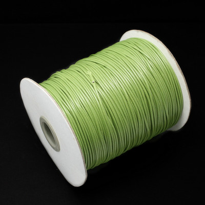 5-15 μέτρα 1 χιλιοστά 1,5 χιλιοστά 2 χιλιοστά κερωμένο βαμβακερό κορδόνι κερωμένο νήμα κορδόνι λουρί κολιέ Σχοινί για κοσμήματα κατασκευής DIY Beading βραχιόλι