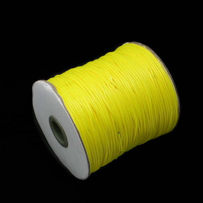 5-15 μέτρα 1 χιλιοστά 1,5 χιλιοστά 2 χιλιοστά κερωμένο βαμβακερό κορδόνι κερωμένο νήμα κορδόνι λουρί κολιέ Σχοινί για κοσμήματα κατασκευής DIY Beading βραχιόλι